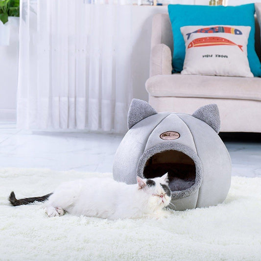 ComfyHouse™ - Niche pour chat ultra confortable - Minou Zone