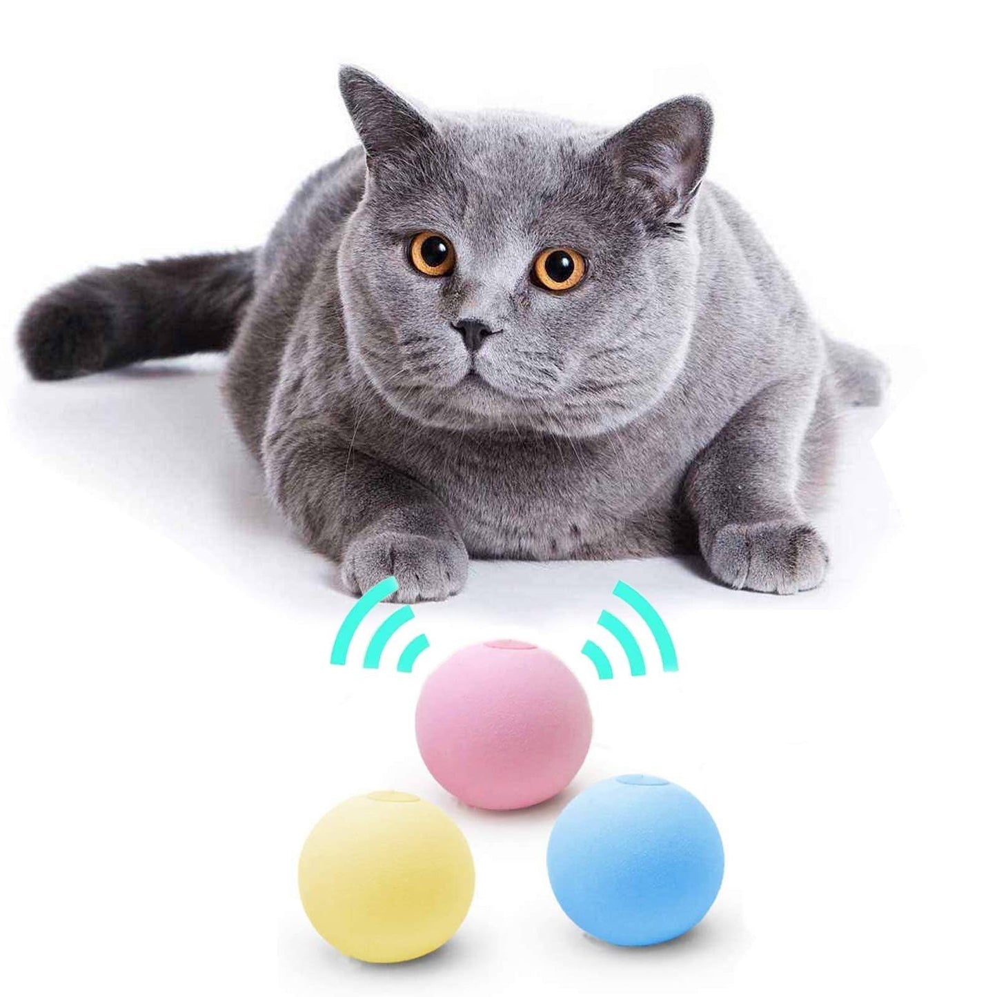 SmartBall™ - Balle intelligente d'apprentissage pour chat - Minou Zone